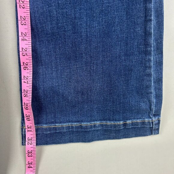 Judy Blue Los Angeles Flare High Waist Jeans Womens 11/30 Blue Five Pocket - Picture 7 of 10